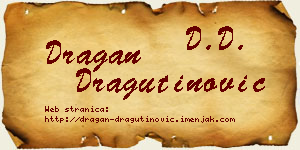 Dragan Dragutinović vizit kartica